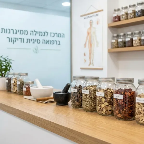 רפואה סינית לטיפול במיגרנות כרוניות עם צמחי מרפא